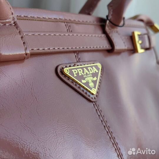 Сумка женская натуральная кожа prada