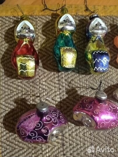 Елочные игрушки СССР