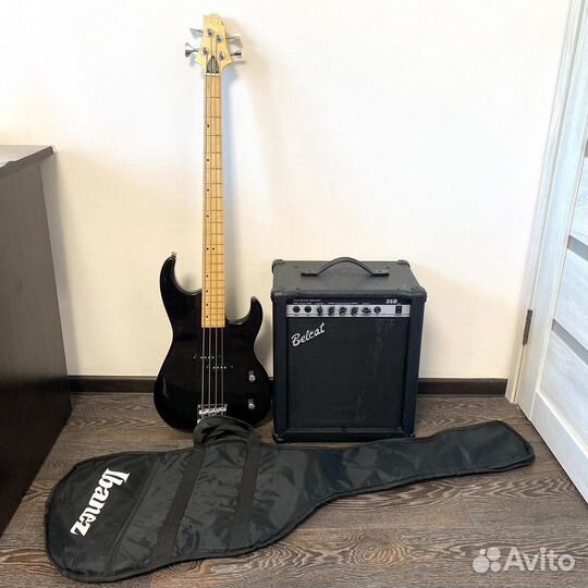 Бас гитара Ibanez Rockdale Басовый Комбик Kustom