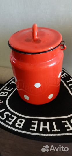 Бидон эмалированный СССР