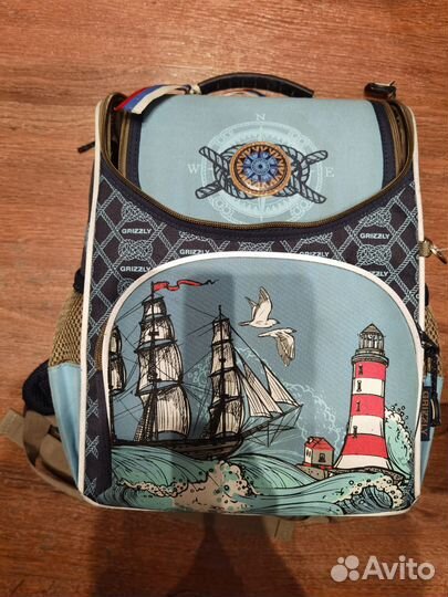 Школьный рюкзак grizzly для младшей школы