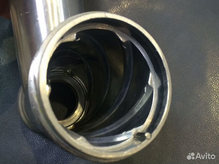 Корпус шнека мясорубки, решётка 53 мм