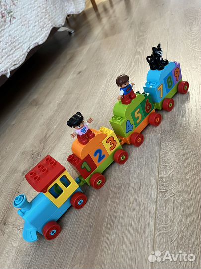 Lego duplo поезд