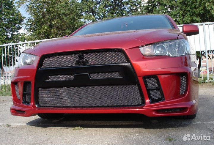 Бампер передний extreme mitsubishi lancer X