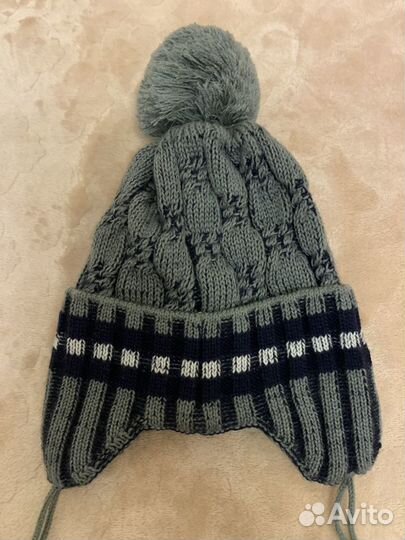 Шапка на мальчика 5-8 лет на осень
