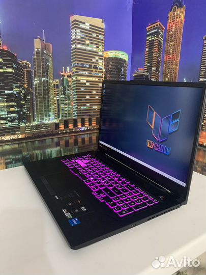 Asus TUF f17/RTX 3060/i5-11H/144hz/RGB