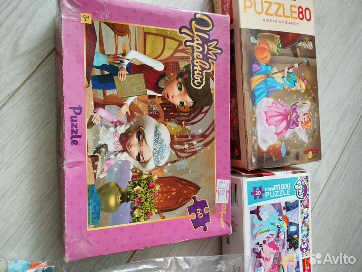 Пазлы, мозайка