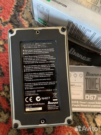 Ibanez DS7 Distrortion гитарная педаль
