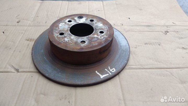 Тормозной диск задний Nissan Qashqai Vi HR16DE