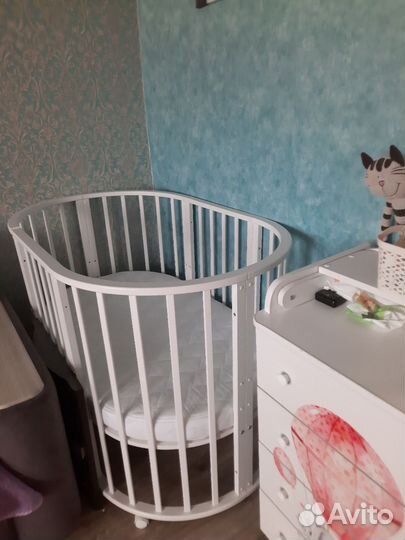 Детская кроватка трансформер 5 в 1