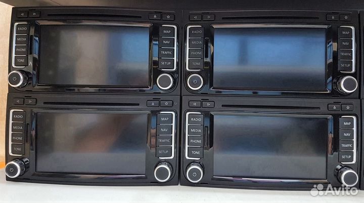 Оригинальные магнитолы RNS 510 Touareg, Multivan