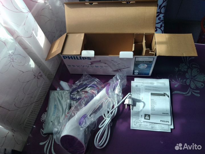 Отпариватель утюг philips новый