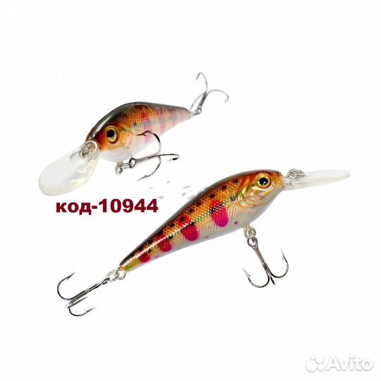 Воблер дл45 мм 3.2 гр.0-1.2м Amafish finger