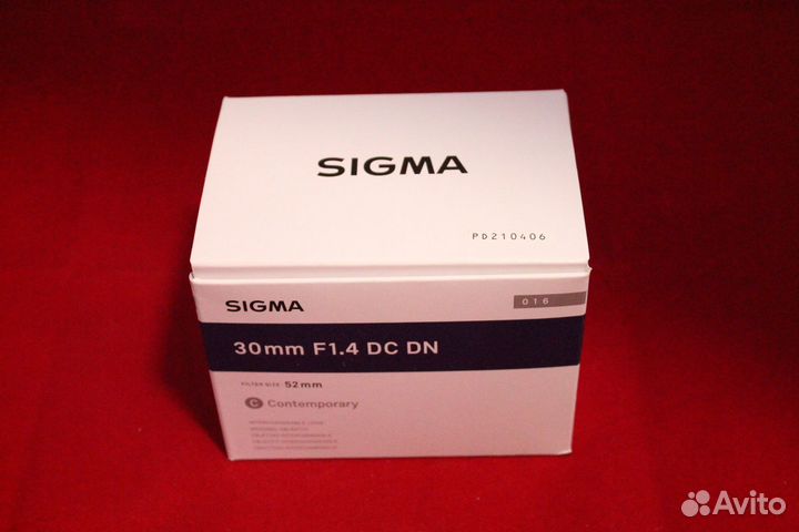 Новый Sigma AF 30mm f/1.4 DC DN C Sony E