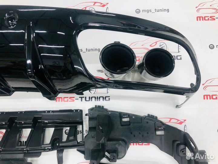 Диффузор с насадками C-Coupe c205 C43 All Black