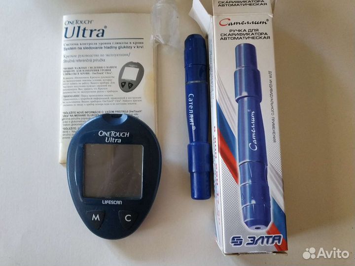 Глюкометр one touch ultra ручка для скарификатора