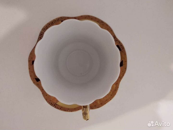 Чашка с блюдцем кофейная. Набор 6 штук