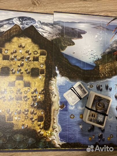 Путешествие к центру земли настольная игра