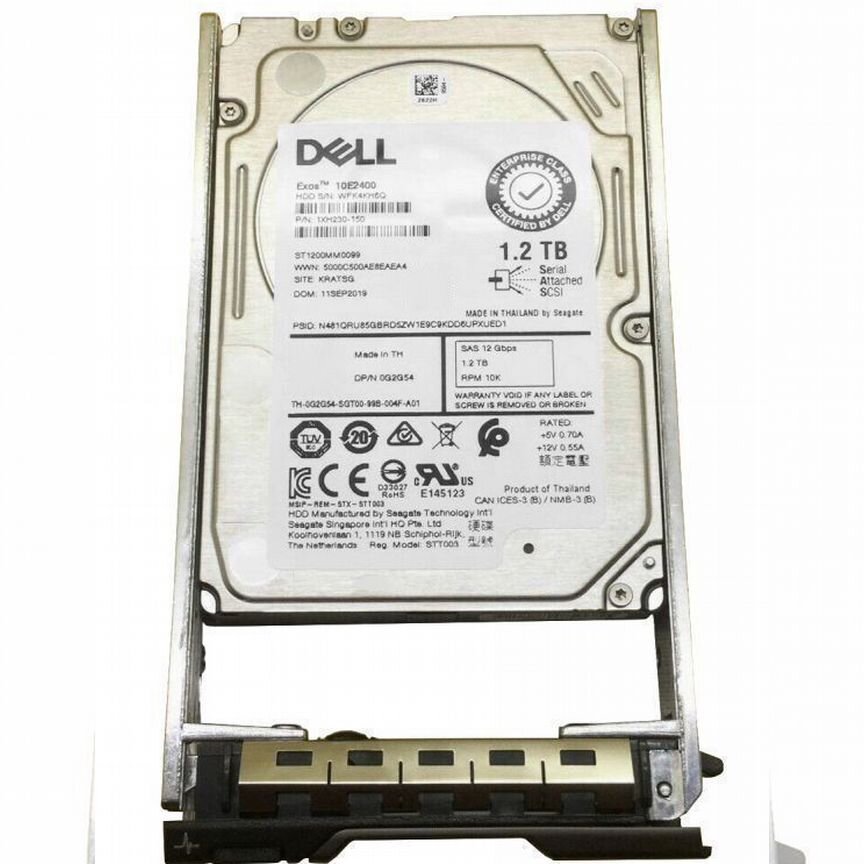 [G2G54] Жесткий Диск Dell 1,2tb Sas 2.5 G2g54