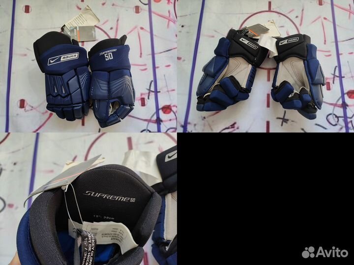 Только Оригинал Хоккейные перчатки 13 14 15