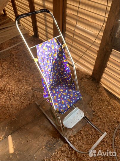 Коляска санки