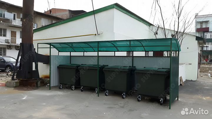 Контейнер для мусора 770л Ш5099