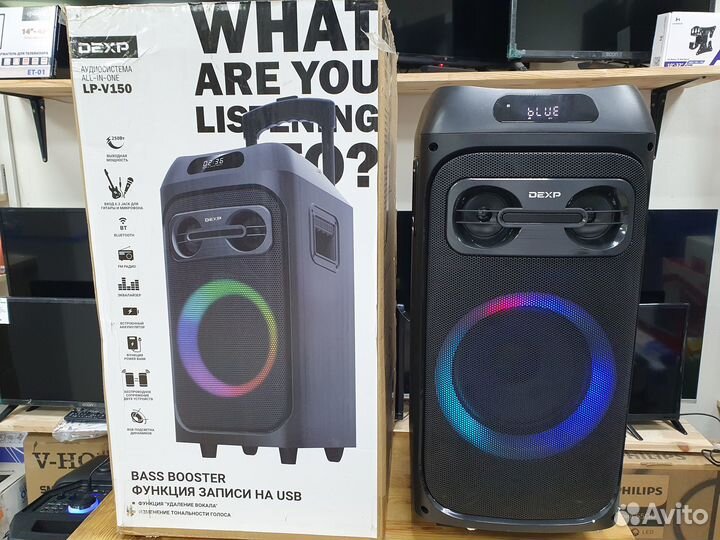 Домашняя аудиосистема dexp 250 Вт Bluetooth
