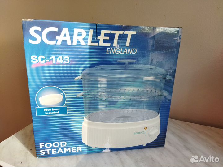 Пароварка новая scarlett