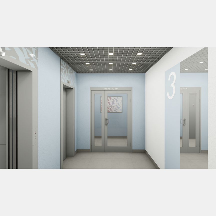 2-к. квартира, 60,4 м², 1/9 эт.