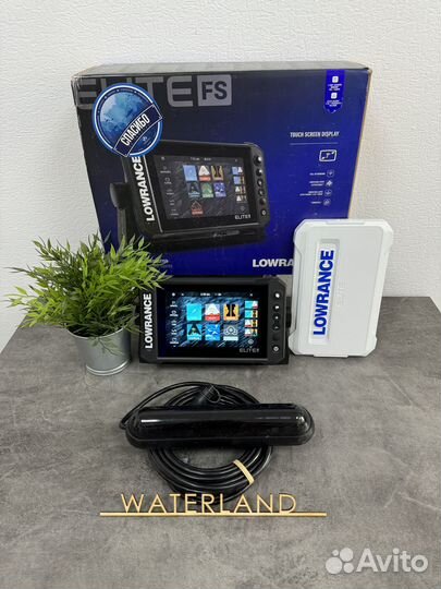 Эхолот Lowrance Elite 7 FS датчик 3 в 1 + карта
