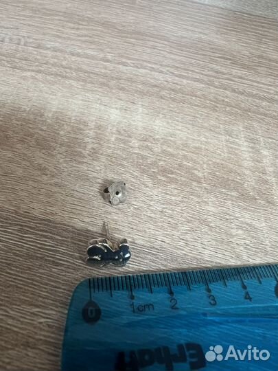 Сережка tous серебро 1 шт