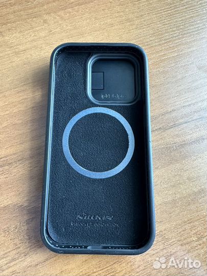 Черный чехол Nillkin iPhone 14 Pro MagSafe