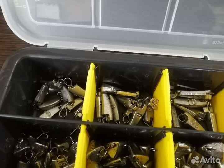 Набор рыболовных грузов (чебурашки, кормушки и др)