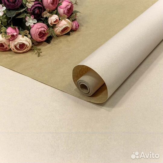 Оберточная крафт бумага (рулонами)