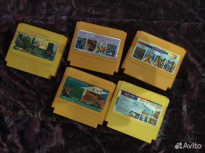 Картриджи dendy