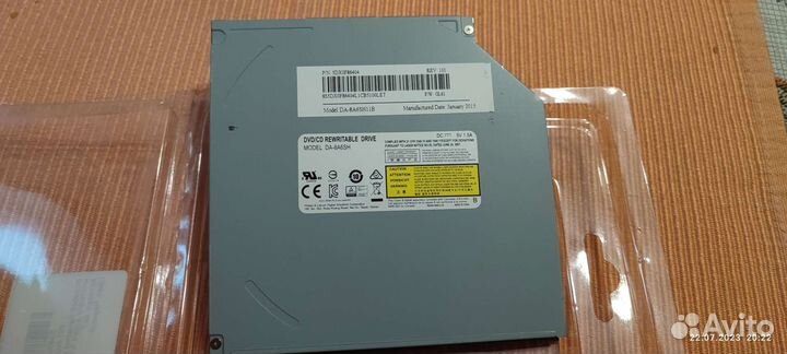 DVD привод пишущий для ноутбука