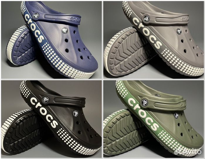 Crocs мужские серые