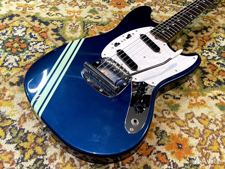 Электрогитара Fender Mustang MG-69 Blue (1993)