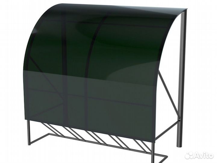 Велопарковка с навесом на 5 мест Pioner A10104