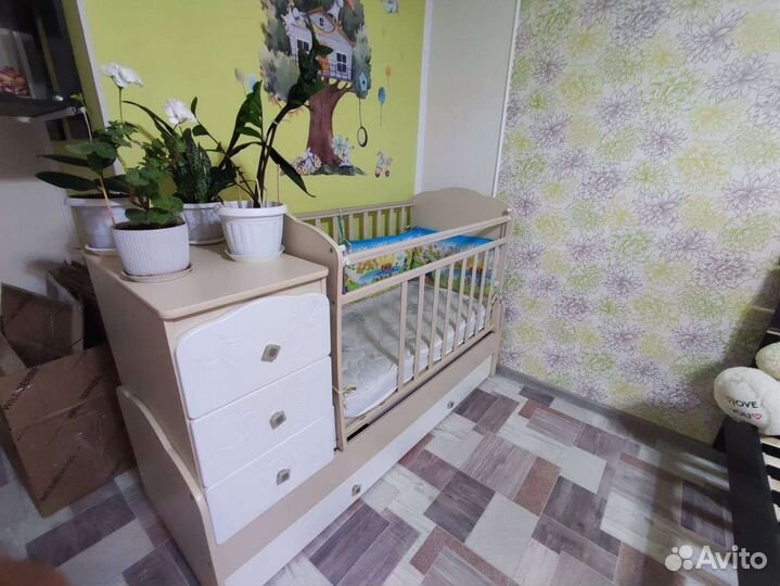 Кроватка детская трансформер