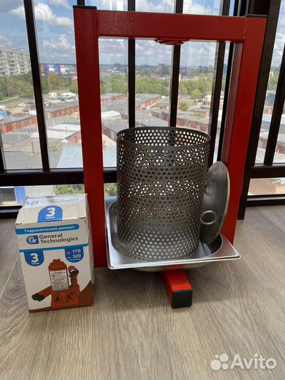 Пресс соковыжималка, домкратный