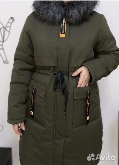 Парка женская зимняя 56