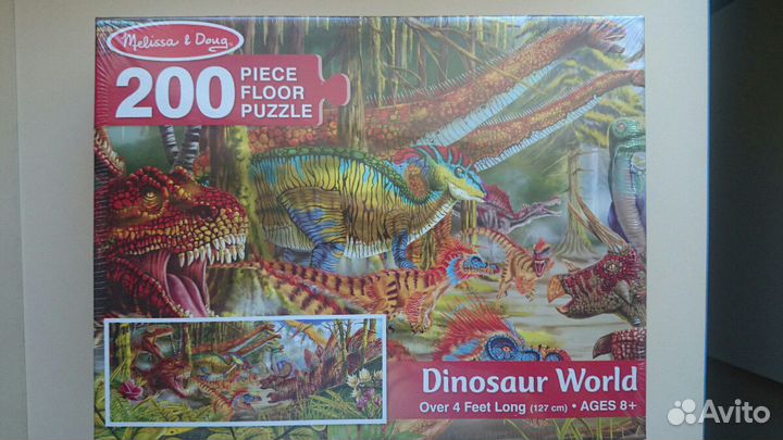 Напольные пазлы Djeco, Melissa & Doug