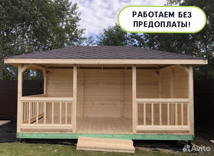 Беседка из дерева