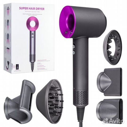 Фен Super hair dryer, как dyson