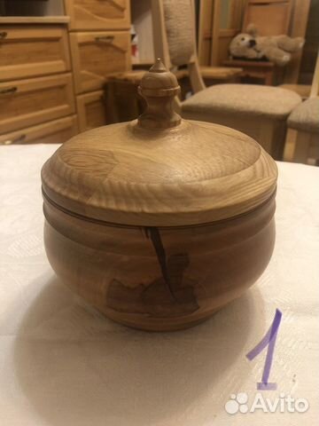 Посуда из дерева ручной работы