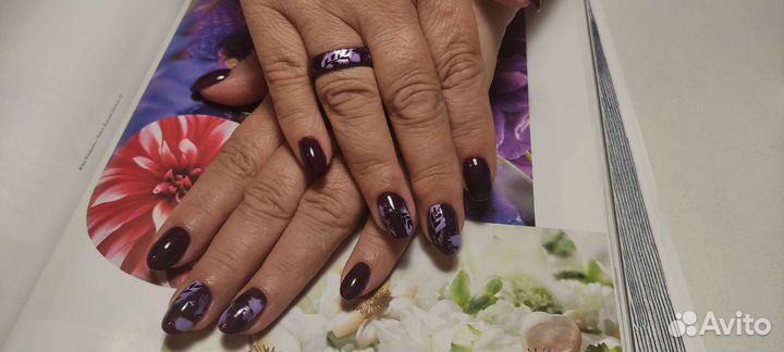 Маникюр, педикюр, гель-лак, гель, выезд