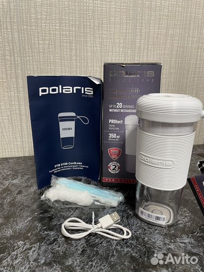 Беспроводной, портативный блендер Polaris