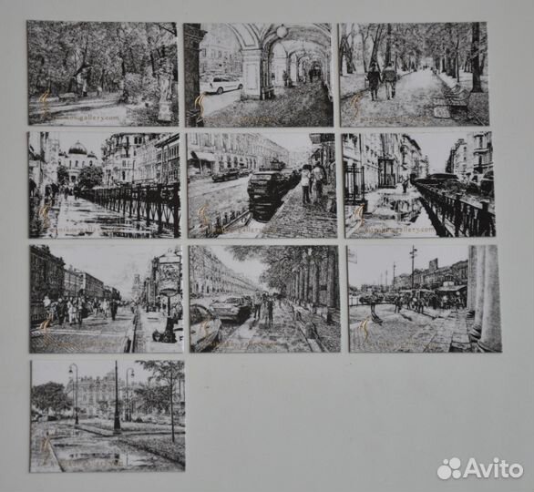 Магнитики с видами Санкт-Петербурга