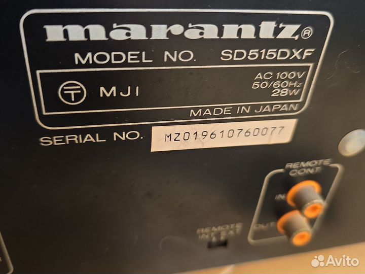 Кассетная дека Marantz sd 515 dx